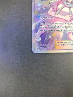 2019 Pokemon Sun & Moon Cosmic Eclipse En 230 Lillie's Full Force Full Art NM - Image 2