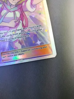 2019 Pokemon Sun & Moon Cosmic Eclipse En 230 Lillie's Full Force Full Art NM - Image 3