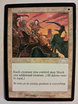 High Ground Exodus (7/143) Light Play MTG Magic BULK DISCOUNT - Image 1