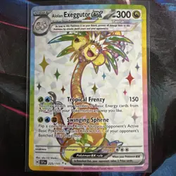 Pokemon Alolan Exeggutor ex 225/191 Surging Sparks - Image 1