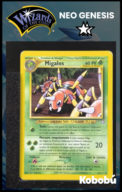 Carte Pokemon Migalos 27/111 Unlimited Ed 2 Neo Genesis Wizards 5 - Image 1