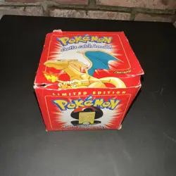 1999 Pokemon CHARIZARD 23k Gold Plated Trading Card Burger King Red Box - Image 4