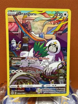 Pokemon Oranguru TG12/TG30 Brilliant Stars Sword & Shield Trainer Gallery 1790 - Image 1