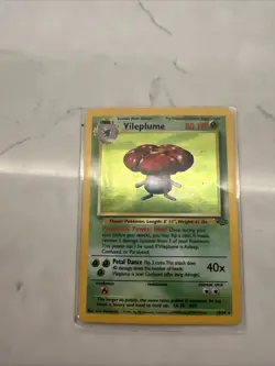 Pokemon TCG Vileplume Jungle 15/64 Holo Unlimited Holo Rare - Image 1
