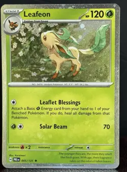 LOT of 9 Eevee/Eevolution Cosmos Holo Pokemon TCG Prismatic Evolution Promo MINT - Image 3