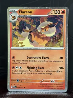 LOT of 9 Eevee/Eevolution Cosmos Holo Pokemon TCG Prismatic Evolution Promo MINT - Image 5