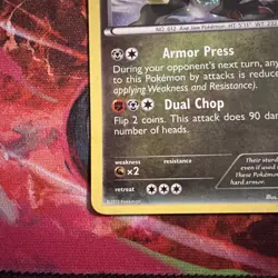 Pokemon TCG Haxorus BW57 Holo Black Star Promo Card Authentic, Ungraded - Image 2
