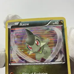 Pokemon TCG Axew Fraxure Haxorus Evolution Line Dragon Vault Holo Lot Of 3 - Image 3
