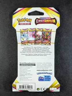 2022 Pokemon Lost Origin (Giratina) Factory Sealed Sleeved Booster Pack - Image 2