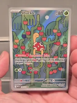 2025 Near Mint Pokemon Shuckle IR 136/132 Me01:Mega Evolutions - Image 1