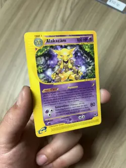 Alakazam 33/165 Non-Holo Rare Expedition E-Reader WOTC Pokemon 2002 - NM - Image 2