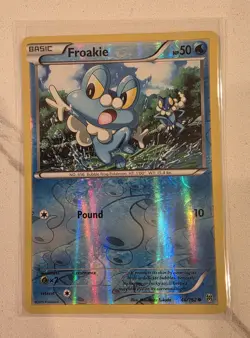 Froakie 46/162 Rev Reverse Holo XY Breakthrough Pokemon NM ! - Image 1
