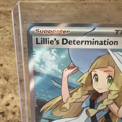 Pokemon Lillie's Determination Trainer Ultra Rare Full Art Holo 169/132 - Image 4