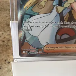 Pokemon Lillie's Determination Trainer Ultra Rare Full Art Holo 169/132 - Image 5