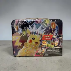 Pokemon TCG: Fall 2024 Collector Chest (Surging Sparks Theme) Pikachu Lunch Box - Image 1