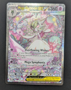 Mega Gardevoir Ex 178/132 Mega Evolution Illustration Rare Pokemon TCG NM - Image 1