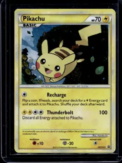 2010 Pokemon HGSS Black Star Promos Pikachu #HGSS03 - Image 1
