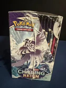 Pokemon TCG Chilling Reign Booster Box Sealed-36 Packs Near Mint + Acrylic Case! - Image 3