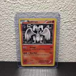 Reshiram 28/113 Legendary Treasures Reverse Holo Rare Pokemon TCG NM - Image 1