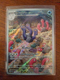 Wugtrio 224/091 Illustration Rare NM - Paldean Fates -Pokemon TCG - Image 1