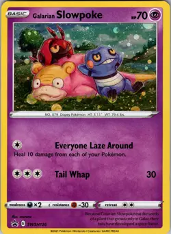 Galarian Slowpoke - Promo SWSH: Sword & Shield Promo Cards SWSH126 NM - Pokemon - Image 1