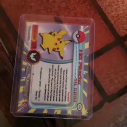 MINT Pokemon Pikachu Topps Chrome Series 1 Chrome 25 Cute Starter Invest - Image 2