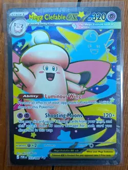 Pokemon Mega Clefable EX 103 Mega Zygarde EX 047 English Perfect Order ME - Image 2