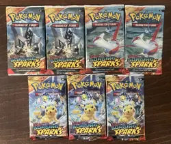 Pokemon (21 lot) Booster Packs (7) surging sparks, (7) Journey,(7) Perfect Order - Image 2