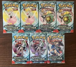 Pokemon (21 lot) Booster Packs (7) surging sparks, (7) Journey,(7) Perfect Order - Image 4
