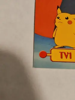 Pokemon Topps TV Animation Edition TV1 Ash Ketchum Green Label LP - Image 4