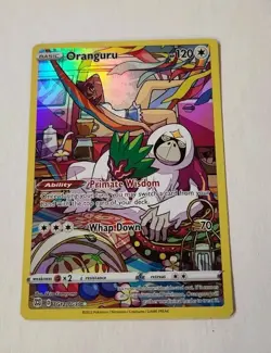 Oranguru TG12/TG30 Ultra Rare Full Art Brilliant Stars Trainer Gallery Pokemon - Image 1