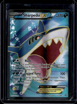 2015 Pokemon XY Primal Clash Sharpedo #152/160 - Image 1