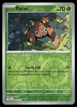 Paras 004/159 Common Journey Together Pokemon Reverse Holo Near Mint - Image 1