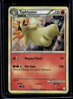 2010 Pokemon HeartGold & SoulSilver Typhlosion Promos Holo #32/123 - Image 1