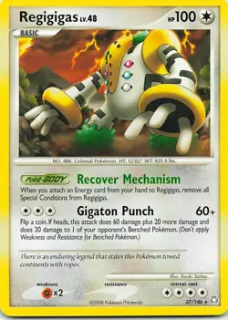 Regigigas 37/146 Legends Awakened Rare LP Pokemon TCG - Image 1
