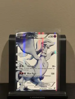 Pokemon Black & White Reshiram 113/114 Ultra Rare Holo LP - Image 1
