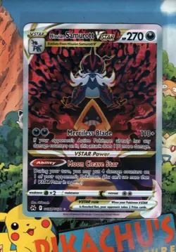 Pokemon TCG Hisuan Samurott VSTAR GG52/GG70 Crown Zenith: Galarian Gallery NM/M - Image 1