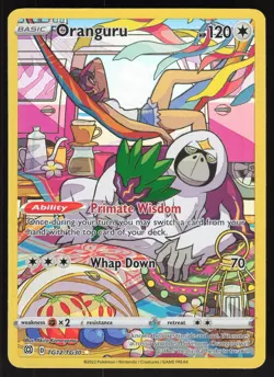 Oranguru TG12/TG30 Holo Brilliant Stars Trainer Gallery Pokemon NM - Image 1