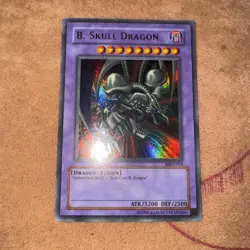 🔥 YUGIOH B. Skull Dragon MRD-018 ORIGINAL 2002 ANIME METAL RAIDERS ULTRA LP #2 - Image 1