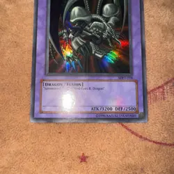 🔥 YUGIOH B. Skull Dragon MRD-018 ORIGINAL 2002 ANIME METAL RAIDERS ULTRA LP #2 - Image 4