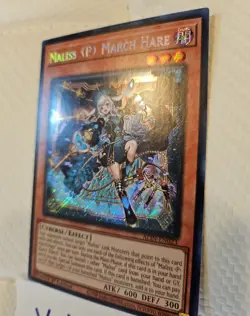 Maliss P March Hare (Secret rare) ALIN-EN023 1st Edition mint YuGiOh TCG English - Image 2