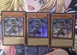 Yugioh 3x Backup @Ignister Ultra Rare ALIN-EN002 Alliance Insight 1st Edition NM - Image 1