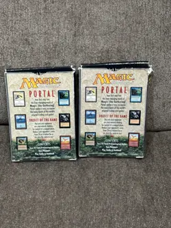 Magic the Gathering: Portal 2 Player Starter Set 1997 - MTG Cards Lot Gift Boxes - Image 2