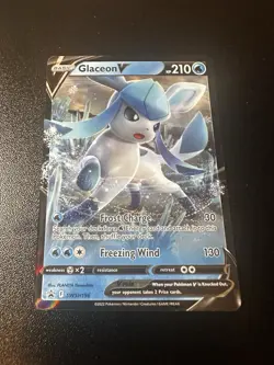 Pokemon Glaceon V SWSH196 SWSH: Sword & Shield Promo Cards Holo - Image 1