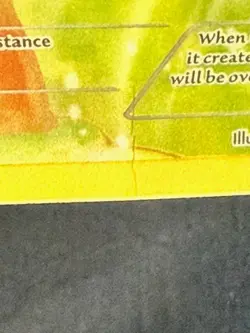 Victini XY117 Full Art Black Star Promo Pokemon Card Damaged - Image 3