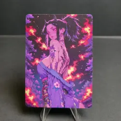Retro Waifus, Custom Sexy Anime Waifu Trading Card - Image 1