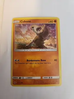 Cubone 57/131 General Mills Promo SM Forbidden Light Pokemon Holo Pack Fresh - Image 1