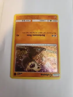 Cubone 57/131 General Mills Promo SM Forbidden Light Pokemon Holo Pack Fresh - Image 4