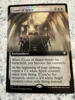 Court of Grace (Extended Art) Foil Commander Legends MTG NM Near Mint - Image 1