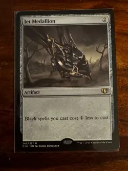 Magic the Gathering: Jet Medallion Commander 2014 Regular - Artifact - Image 1
